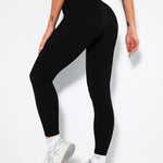 Fashi Glow Butt Lifting Yoga Leggings – High Waist Tummy Control Ruched Booty Pants,