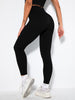 Fashi Glow Butt Lifting Yoga Leggings – High Waist Tummy Control Ruched Booty Pants,