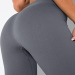 Fashi Glow Butt Lifting Yoga Leggings – High Waist Tummy Control Ruched Booty Pants,