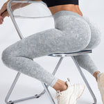 Fashi Glow 3-Pack V-Back Scrunch Butt Workout Leggings