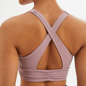 Fashi Glow Beauty Back Hollow Sports Bra – Stylish, Breathable, Supportive Underwear for Yoga
