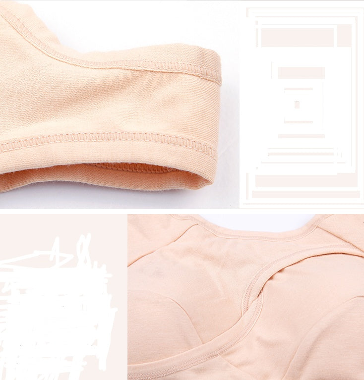 Fashi Glow Cotton Anti-Expansion Anti-Sag Sports Bra