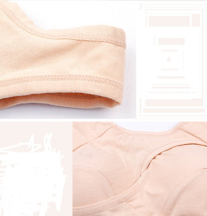 Fashi Glow Cotton Anti-Expansion Anti-Sag Sports Bra