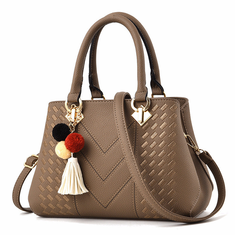 Fashi Glow Luxury Leather Handbags  Women's Crossbody & Shoulder Bags