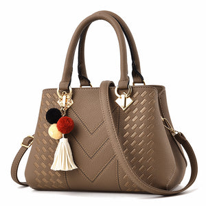 Fashi Glow Luxury Leather Handbags  Women's Crossbody & Shoulder Bags