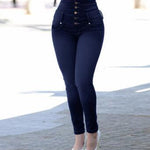 Fashi Glow High Waist Stretch Slim Fit Jeans  Sculpting Denim for Women’s Everyday Style,
