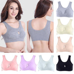 Fashi Glow Cotton Anti-Expansion Anti-Sag Sports Bra