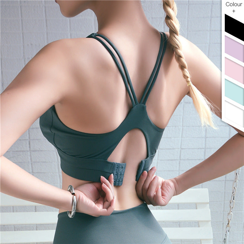 Fashi Glow Adjustable Back Sports Bra Supportive, Breathable, Custom Fit for Yoga, Running & Everyday