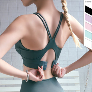 Fashi Glow Adjustable Back Sports Bra Supportive, Breathable, Custom Fit for Yoga, Running & Everyday