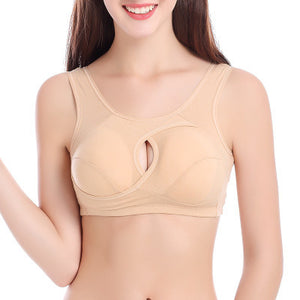 Fashi Glow Cotton Anti-Expansion Anti-Sag Sports Bra