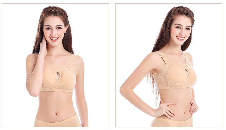 Fashi Glow Cotton Anti-Expansion Anti-Sag Sports Bra