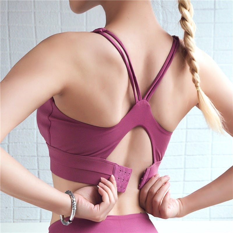 Fashi Glow Adjustable Back Sports Bra Supportive, Breathable, Custom Fit for Yoga, Running & Everyday