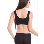 Fashi Glow Cotton Anti-Expansion Anti-Sag Sports Bra