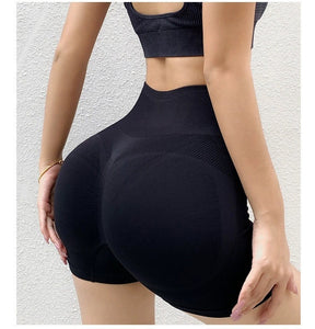 Fashi Glow Fitness Yoga Shorts & Butt Lifting Seamless Leggings