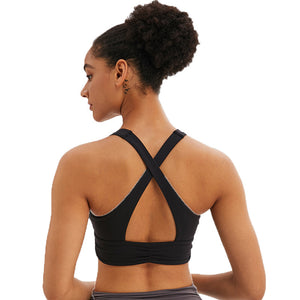 Fashi Glow Beauty Back Hollow Sports Bra – Stylish, Breathable, Supportive Underwear for Yoga