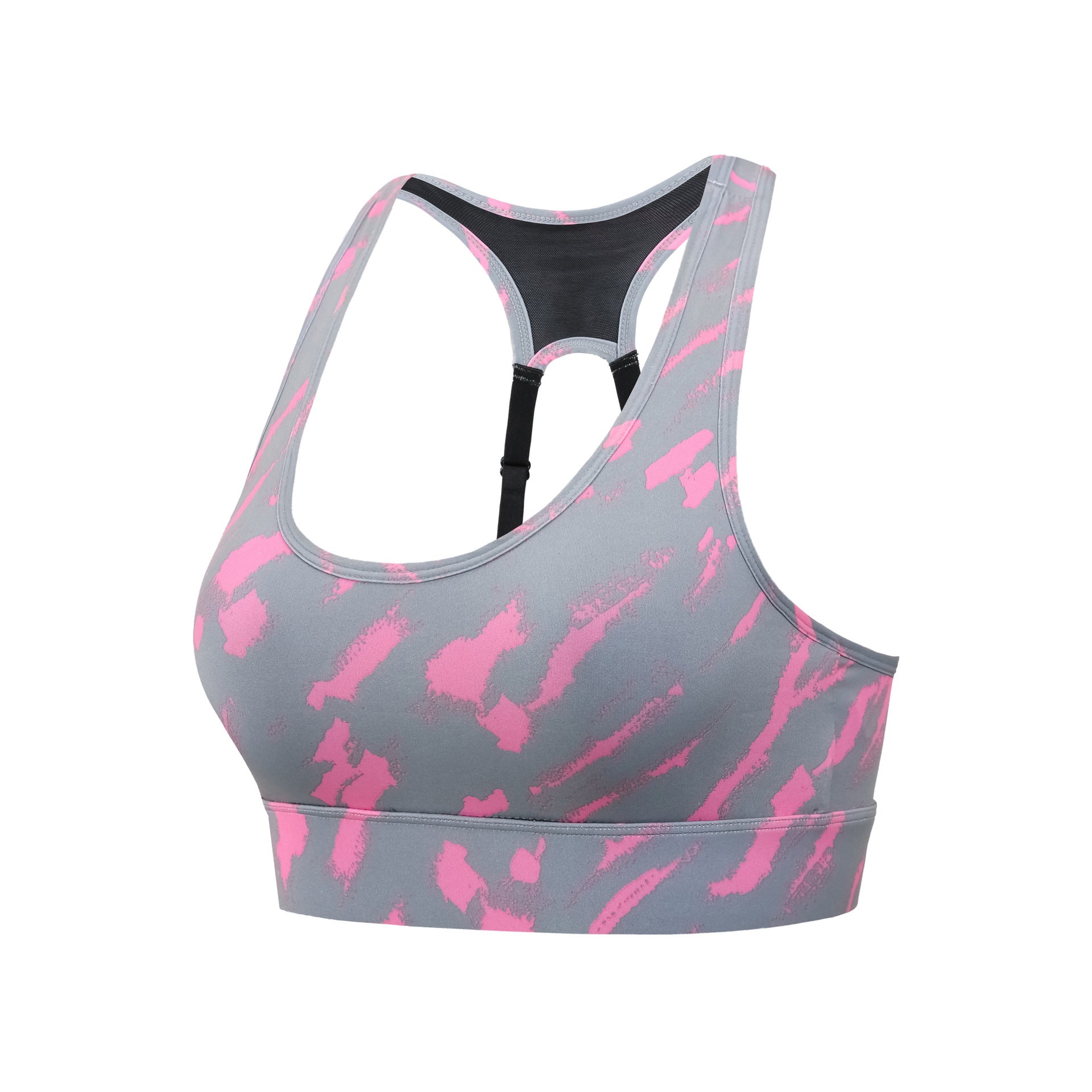 Fashi Glow Beauty Back Adjustable Yoga Sports Bra ,Breathable, Stylish Support for Flexibility