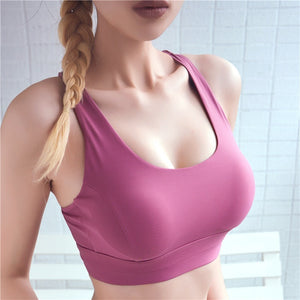 Fashi Glow Adjustable Back Sports Bra Supportive, Breathable, Custom Fit for Yoga, Running & Everyday