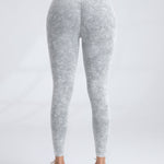 Fashi Glow 3-Pack V-Back Scrunch Butt Workout Leggings
