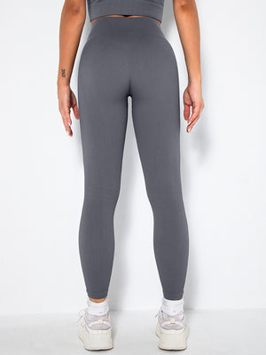 Fashi Glow Butt Lifting Yoga Leggings – High Waist Tummy Control Ruched Booty Pants,