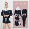 Fashi Glow Plus Size Quick-Dry Yoga Set  Women’s 2-Piece Fitness Suit for Running,
