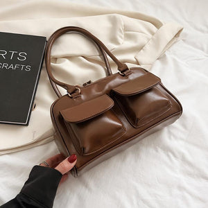 Fashi Glow Multi-Pocket Design Shoulder Bag