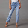 Fashi Glow Fashion Wash Jeans for Women  High-Waist Vintage & Acid Wash Denim in Slim