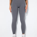 Fashi Glow Butt Lifting Yoga Leggings – High Waist Tummy Control Ruched Booty Pants,