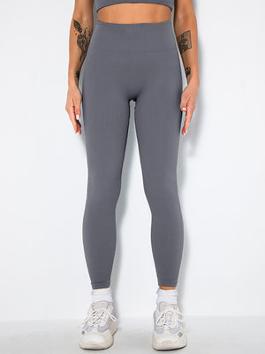 Fashi Glow Butt Lifting Yoga Leggings – High Waist Tummy Control Ruched Booty Pants,