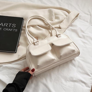 Fashi Glow Multi-Pocket Design Shoulder Bag