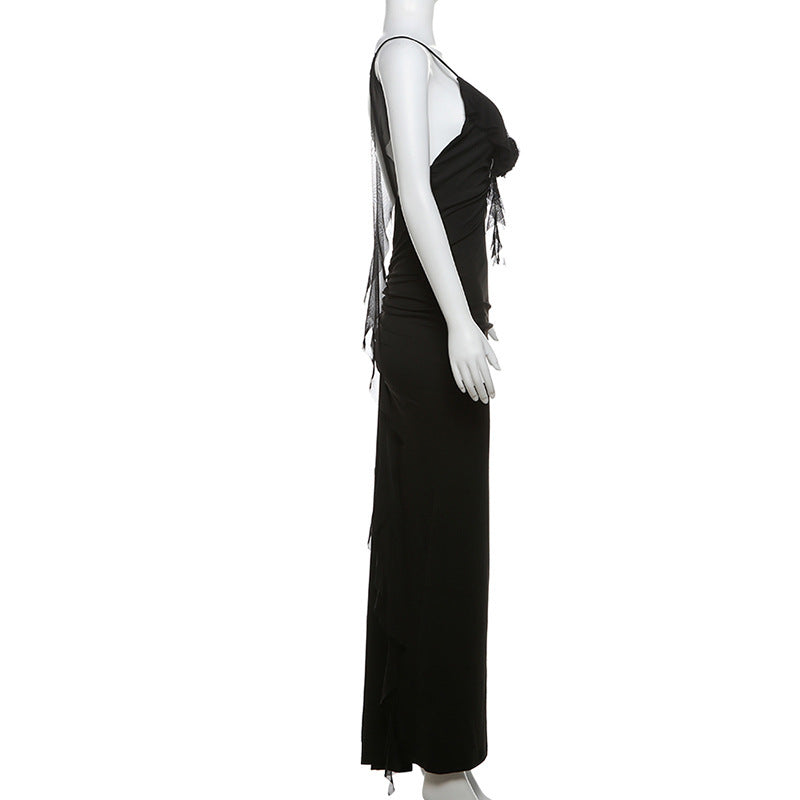 Fashi Glow Fashion Suspenders Dress – Women’s Chic Pinafore Style with Adjustable