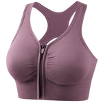Fashi Glow Shockproof Push-Up Sports Bra – Plus Size, High Support, Breathable Fit for Running, Yoga & Intense Workouts