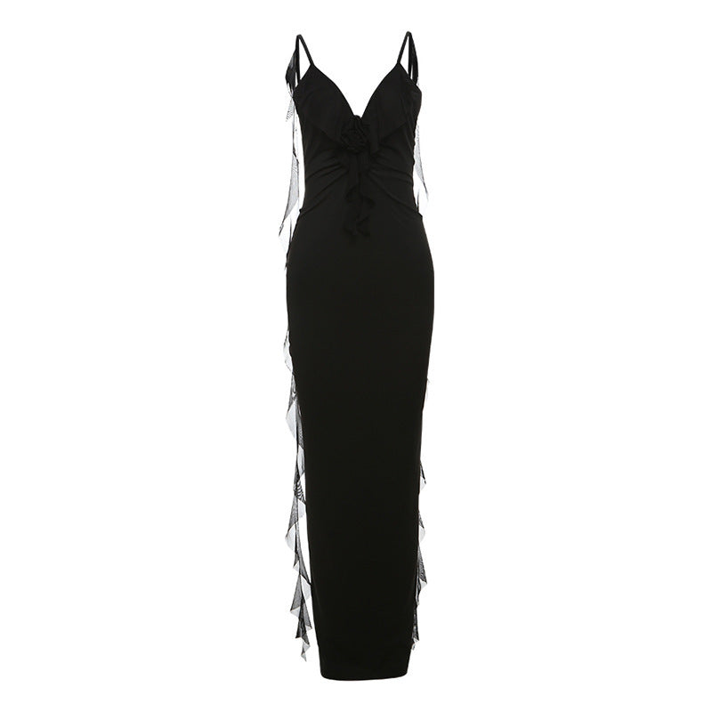 Fashi Glow Fashion Suspenders Dress – Women’s Chic Pinafore Style with Adjustable