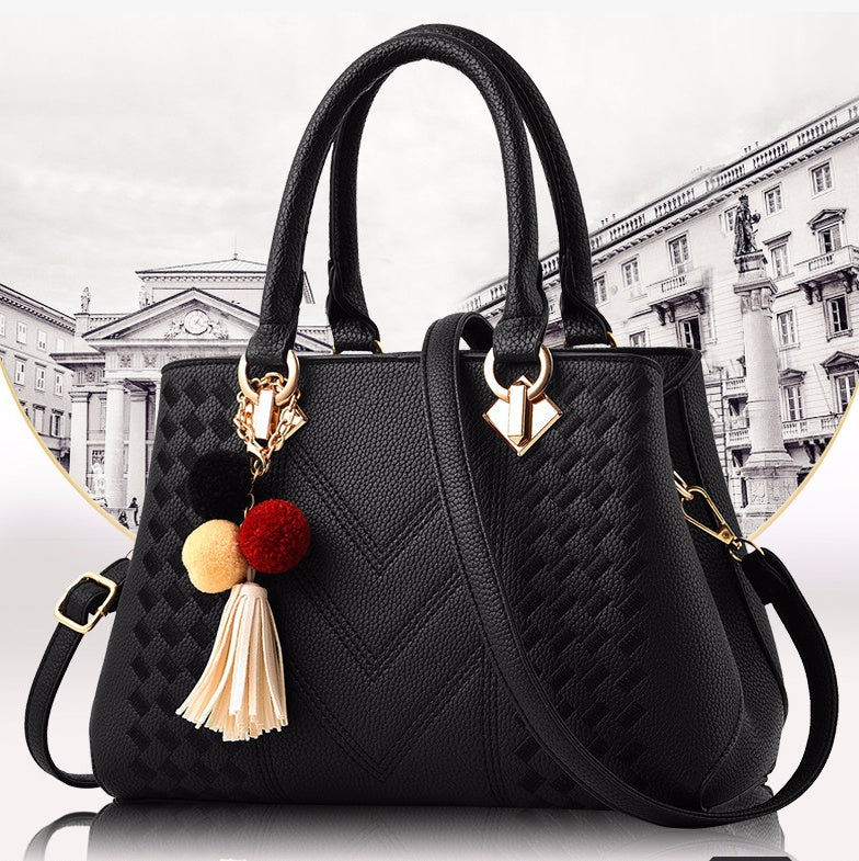 Fashi Glow Luxury Leather Handbags  Women's Crossbody & Shoulder Bags