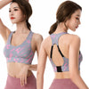 Fashi Glow Beauty Back Adjustable Yoga Sports Bra ,Breathable, Stylish Support for Flexibility