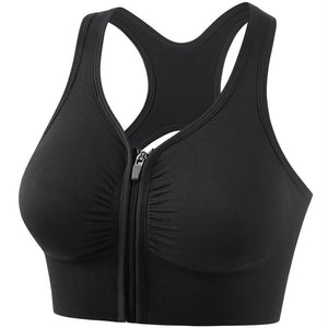 Fashi Glow Shockproof Push-Up Sports Bra – Plus Size, High Support, Breathable Fit for Running, Yoga & Intense Workouts